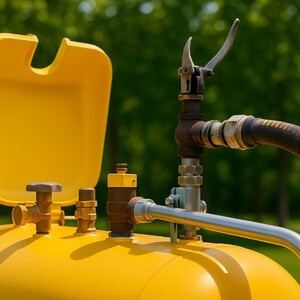Заправка газгольдеров в Боровске